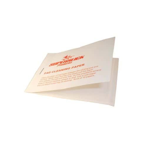 CARNET PAPIER NETTOYANT TAMPONS (10 FEUILLES)