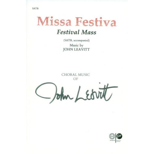 ALFRED PUBLISHING MISSA FESTIVA - LARGE-SCALE CHORAL WORKS