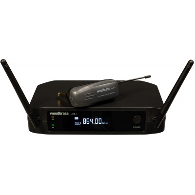 Sistema de guitarra sem fios UHF-1G-F1 (F1: 863 MHZ)