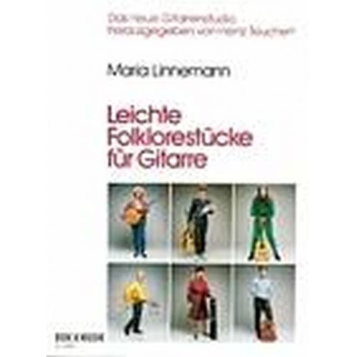 RICORDI LINNEMANN M. - LEICHTE FOLKLORESTUECKE - GUITARE