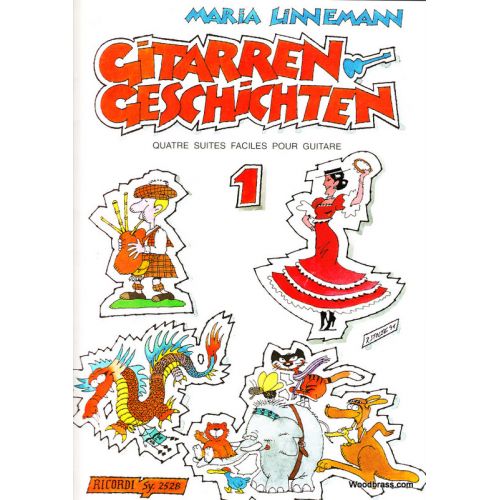 RICORDI Linnemann M. - Gitarren Geschichten Vol. 1 - Guitare