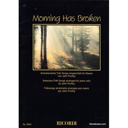 RICORDI Purifoy John - Morning Has Broken - Piano