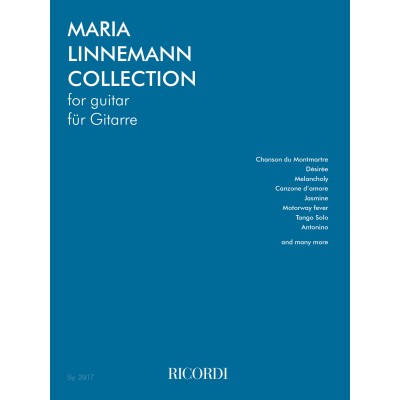RICORDI THE MARIA LINNEMANN COLLECTION - GUITARE 