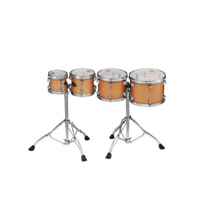 TAMA LOW-PITCHED 4PC CONCERT TOM SET VINTAGE ANTIQUE MAPLE