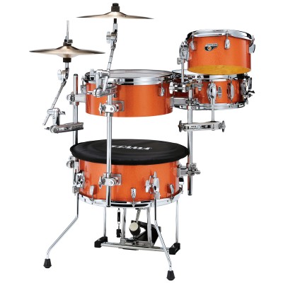 TAMA CJB46C-BOS - COCKTAIL-JAM + MCAX5366 BRIGHT ORANGE SPARKLE