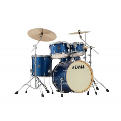Tama Ck50rs-isp - Superstar Classic (unicolor Wrap) Maple 20/10/12/14/14x5 Indigo Sparkle 