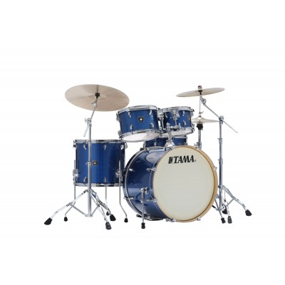 Tama Ck52krs-isp - Superstar Classic (unicolor Wrap) Maple 22/10/12/16/14x6.5 Indigo Sparkle 