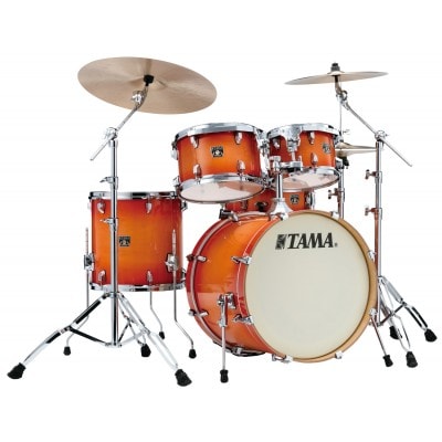 Tama Superstar Classic 20/10/12/14/14 Tangerine Lacquer Burst - Cl50rs-tlb