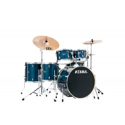 TAMA IMPERIALSTAR STAGE 22 + CYMBALES HCS HAIRLINE BLUE