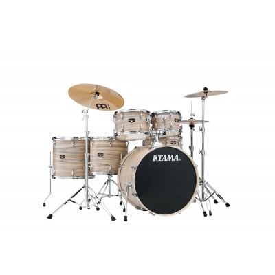TAMA IMPERIALSTAR STUDIO 22 + HCS BRONZE NATURAL ZEBRAWOOD