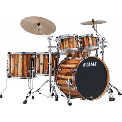 TAMA STARCLASSIC PERFORMER 5-PIECE SHELL PACK WITH 22" BASS DRUM CARAMEL AURORA
