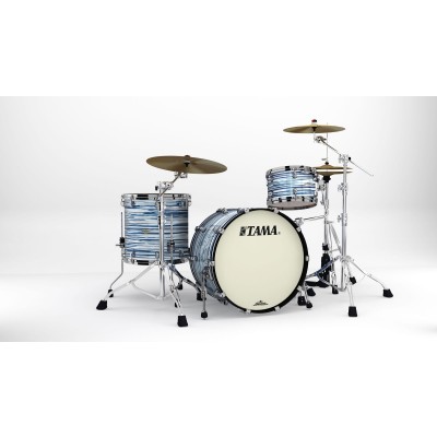 Tama Starclassic Maple Rock 22? Blue Et White Oyster