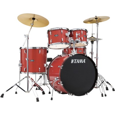 Stagestar Entry Drum Kits ST52H6-CDS Stage 22 CANDY RED SPARKLE