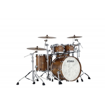 TAMA STAR WALNUT 4-PIECE SHELL PACK WITH 22" BASS DRUM ROASTED JAPANESE CHESTNUT