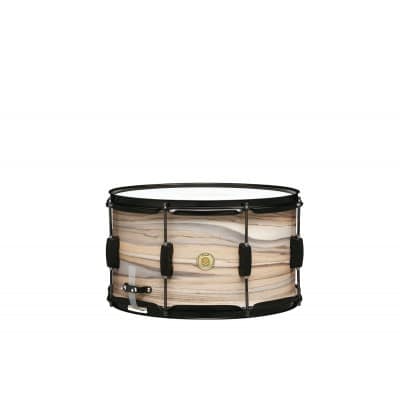 Tama Woodworks 14?x8? Caisse Claire Natural Zebrawood Wrap