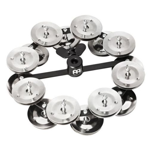 HEADLINER SERIES HIHAT TAMBOURINES, STEEL DOUBLE ROW