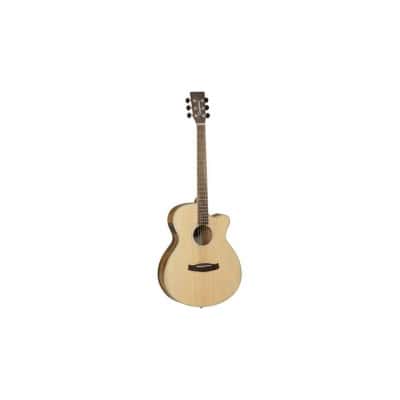 Tanglewood Discovery Super Folk Dbt Sfce Pw Cw Natural Satin