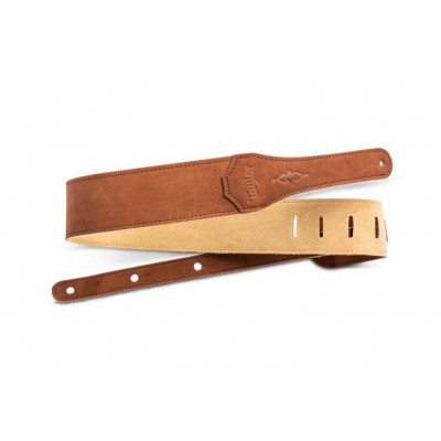 4103-25 Strap Medium Brown Sanded Suede 2.5