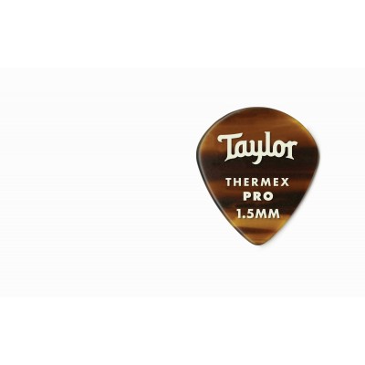 TAYLOR GUITARS 80779 651 Thermex Pro Picks Tortoise Shell 1.50mm 24 Pack