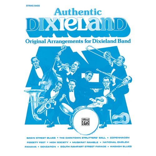 ALFRED PUBLISHING AUTHENTIC DIXIELAND - DOUBLE BASS