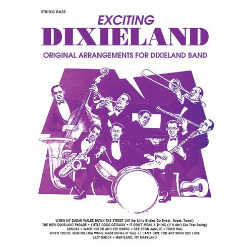 ALFRED PUBLISHING EXCITING DIXIELAND - DOUBLE BASS