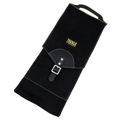 TACKLE INSTRUMENTS Sac Baguettes Waxed Canvas - Noir