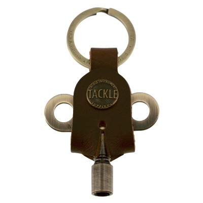 Cle Timekeepers + Porte Cle Cuir - Antique Brass