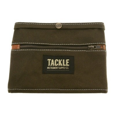 TACKLE INSTRUMENTS POCHETTE EN TOILE CIREE - VERT