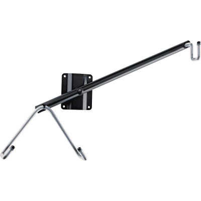 K&M Wall Mount For Electric Guitar Black - 16295