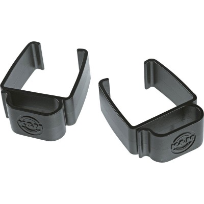 Set of 2 cable ties 18809 Black