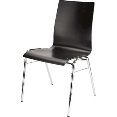 K&M ORCHESTRA CHAIRS BEECH PLYWOOD BLACK