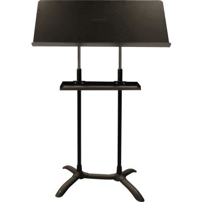 Pupitre Chef D'orchestre Noir 4 Pages + Planchette