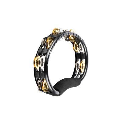 TAMBOURIN ABS DEMI-LUNE NOIR