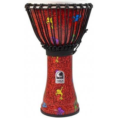 Djembe Freestyle Rope Tunned Jam Fest Sfdj-10Jf