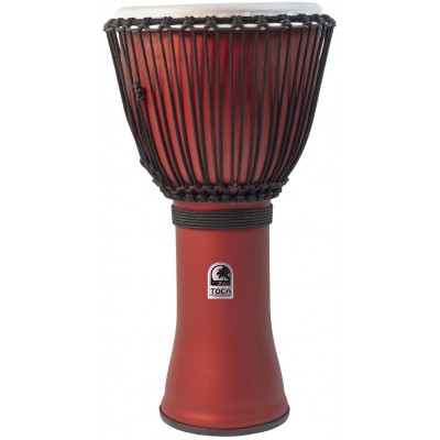 Djembe Freestyle Rope Tunned Matte red Sfdj-10Rr