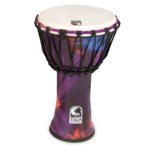 FREESTYLE ROPE TUNED 10 DJEMBE DJEMBE FREESTYLE 10'' PURPLE SFDJ-10WP