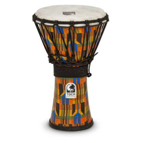 Djembe Freestyle 12'' Kente Cloth - SFDJ-12K