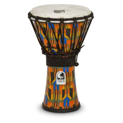 DJEMBE FREESTYLE 7'' KENTE CLOTH SFDJ-7K