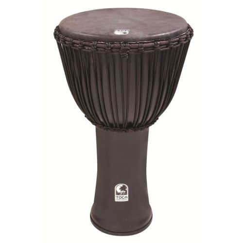 DJEMBE FREESTYLE ''BLACK MAMBA'' 14'' WITH BAG SFDJ-14BMB