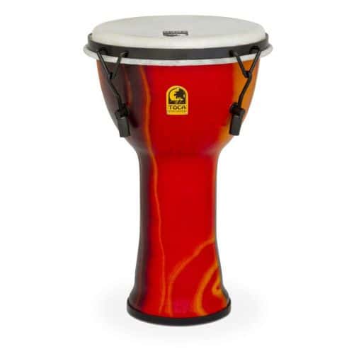 DJEMBE FREESTYLE MECHANICALTUNED FIESTA RED 9'' SFDMX-9F