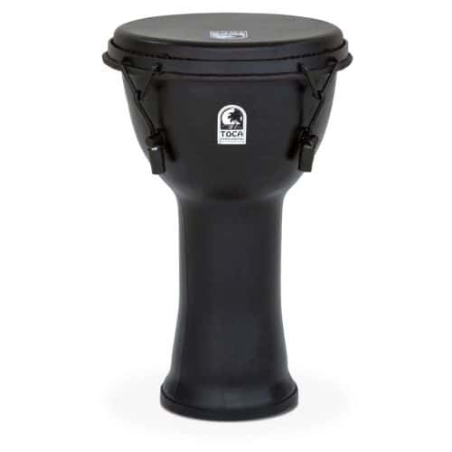 DJEMBE FREESTYLE MECHANICALTUNED WITH BAG- ''BLACK MAMBA'' 14'' SFDMX-14BM