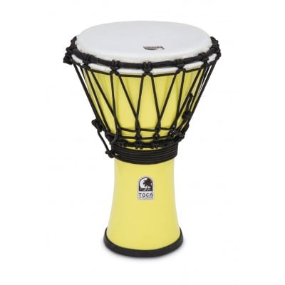 DJEMBE FREESTYLE II 7'' PASTEL YELLOW TFCDJ-7PY