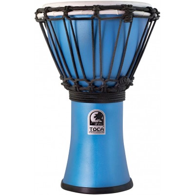 Djembe Freestyle Colorsound Matte Tfcdj-7Mtob Ocean Blue