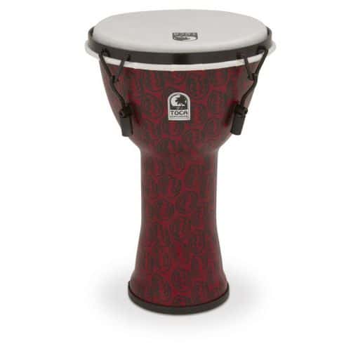 Toca Djembe Freestyle Ii Accord Mecanique Red Mask Avec Sac De Transport - Tf2dm-14rmb