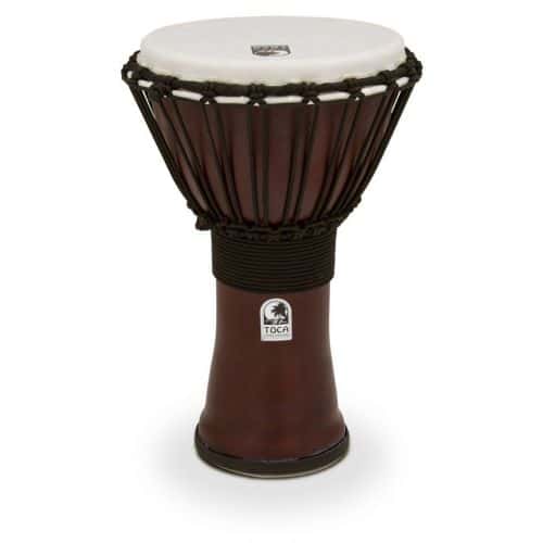 DJEMBE FREESTYLE II 9'' RED SYNTHETIC HEAD TF2DJ-9R