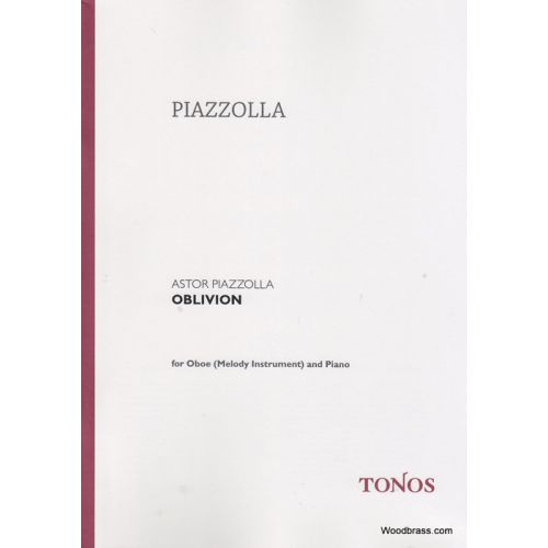 PIAZZOLLA A. - OBLIVION - HAUTBOIS ET PIANO