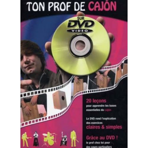 COUP DE POUCE ROUX JULIEN/CHARLY MENASSE - TON PROF DE CAJON + DVD