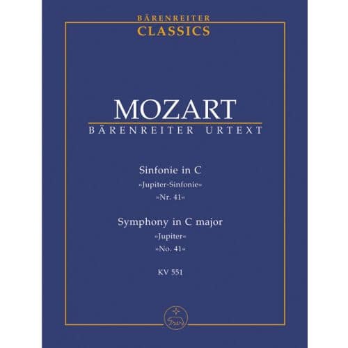  Mozart W.-a. - Symphonie N°41 Jupiter Kv551 - Conducteur