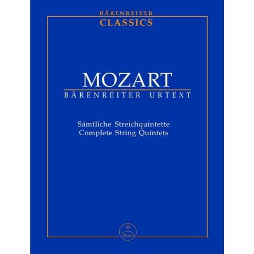  Mozart W. A. - Samtliche Streichquintette - Conducteur De Poche