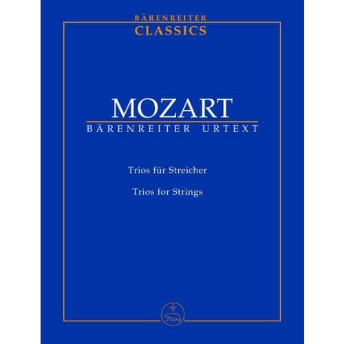 Mozart W.a. - Trios Fur Streicher - Conducteur Poche